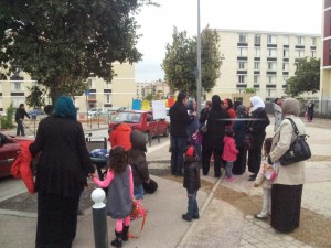 Atelier de rue au Petit Bard